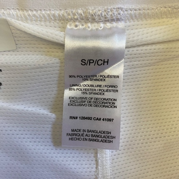 Greg Norman Ladies’ Skort/Skirt, Pull-On, White, Small, NWT - Picture 13 of 14